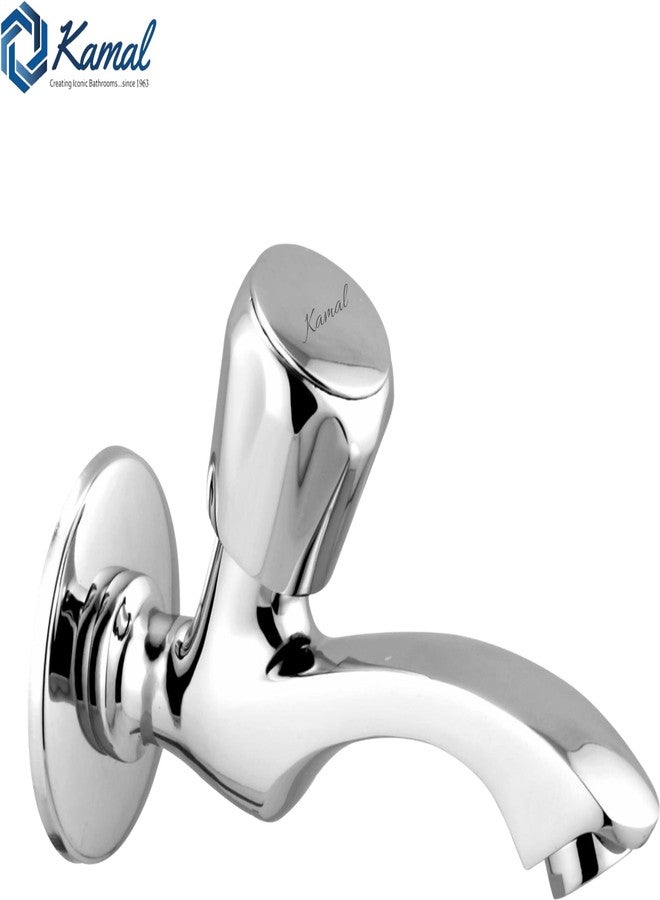 KAMAL Full Brass Long Body Bib Tap - Contessa Prime | Brass Conventional Design | German Tech Aerator Bib Tap Faucet (Wall Mount Installation Type) - Image 2